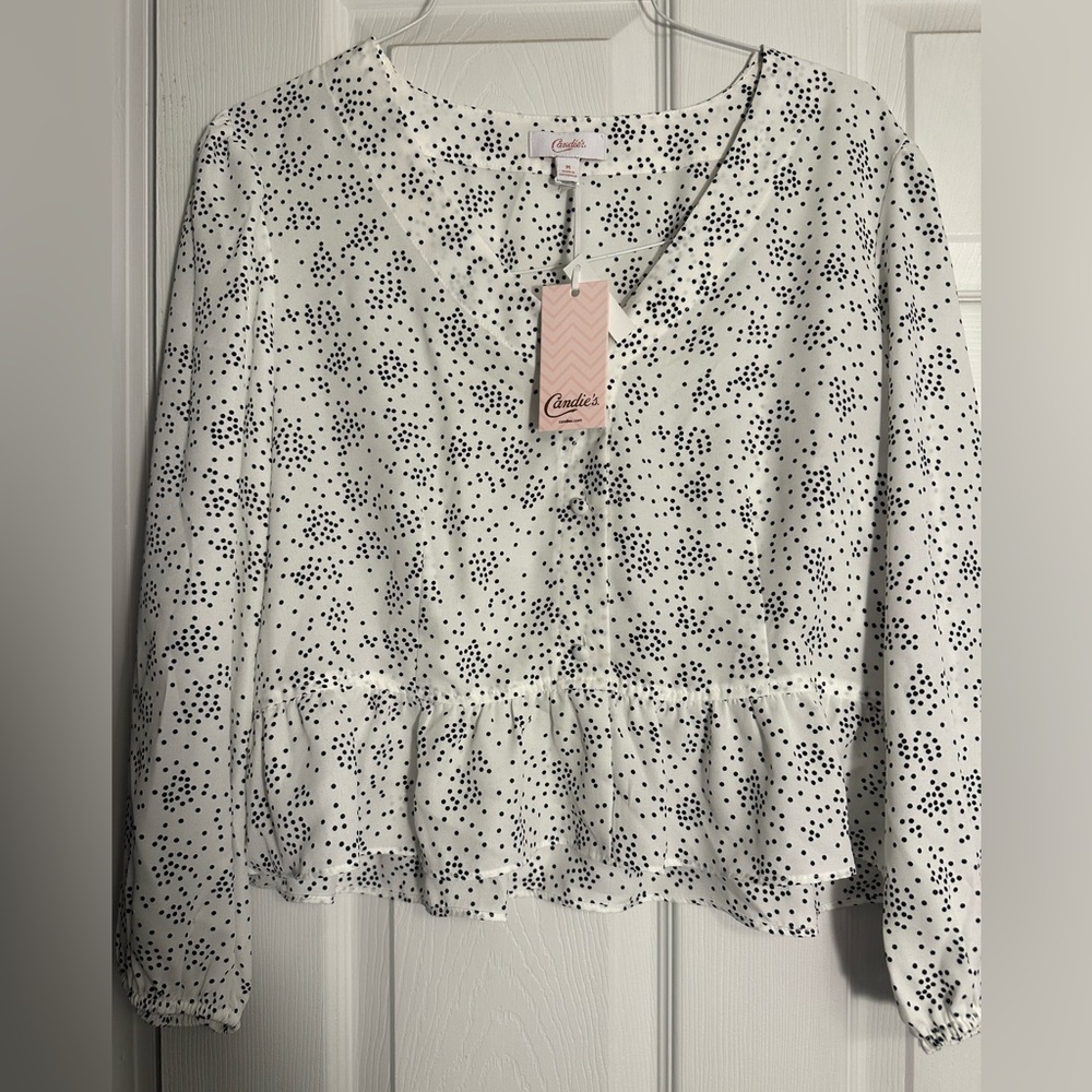 NWT Candies dressy blouse